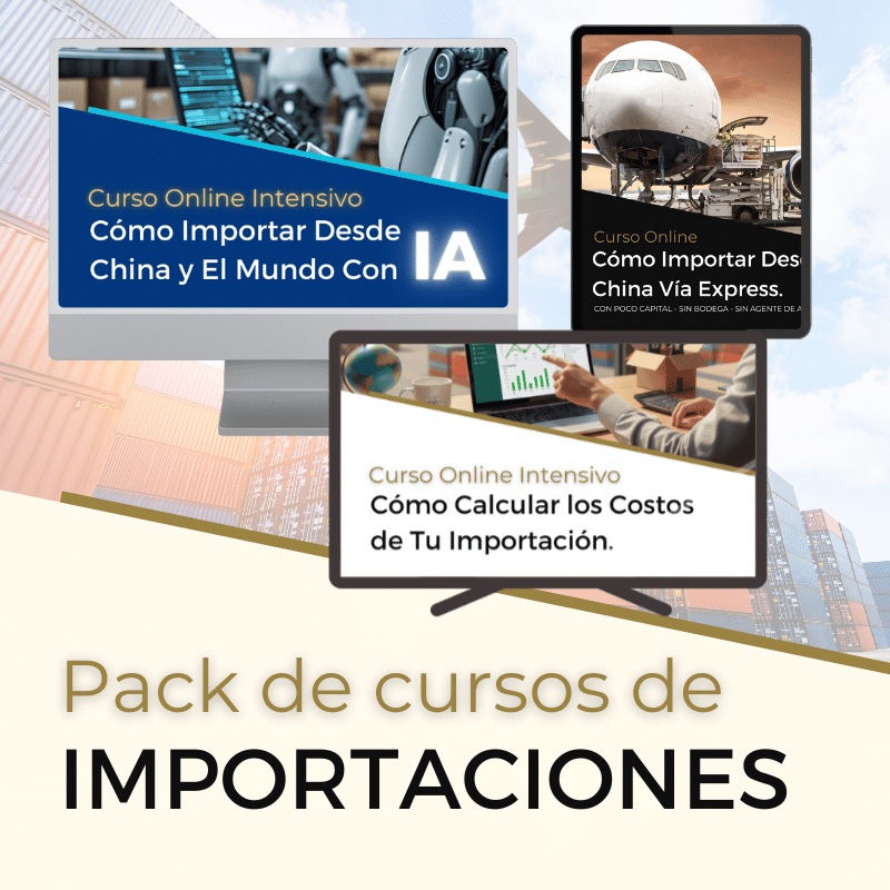 Curso De Importaciones: Pack 3 Cursos de Importaciones