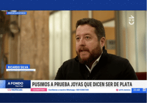 Ricardo Silva experto en importaciones en Chilevision Noticias